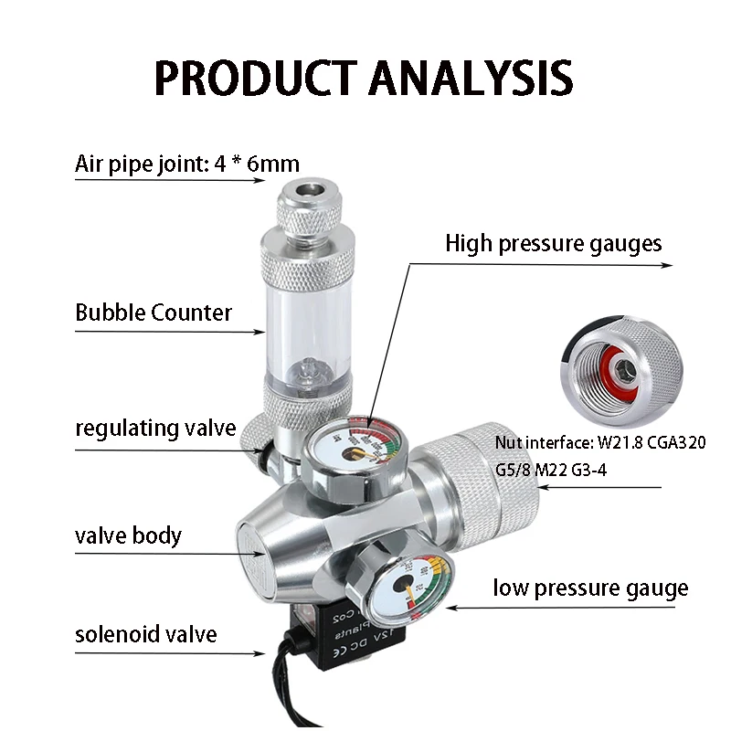 New DIY Aquarium CO2 Regulator - Aquarium Fish For Beginners のレビューと価格