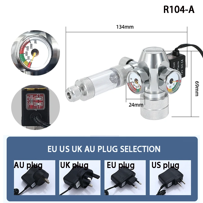 New DIY Aquarium CO2 Regulator - Aquarium Fish For Beginners のレビューと価格