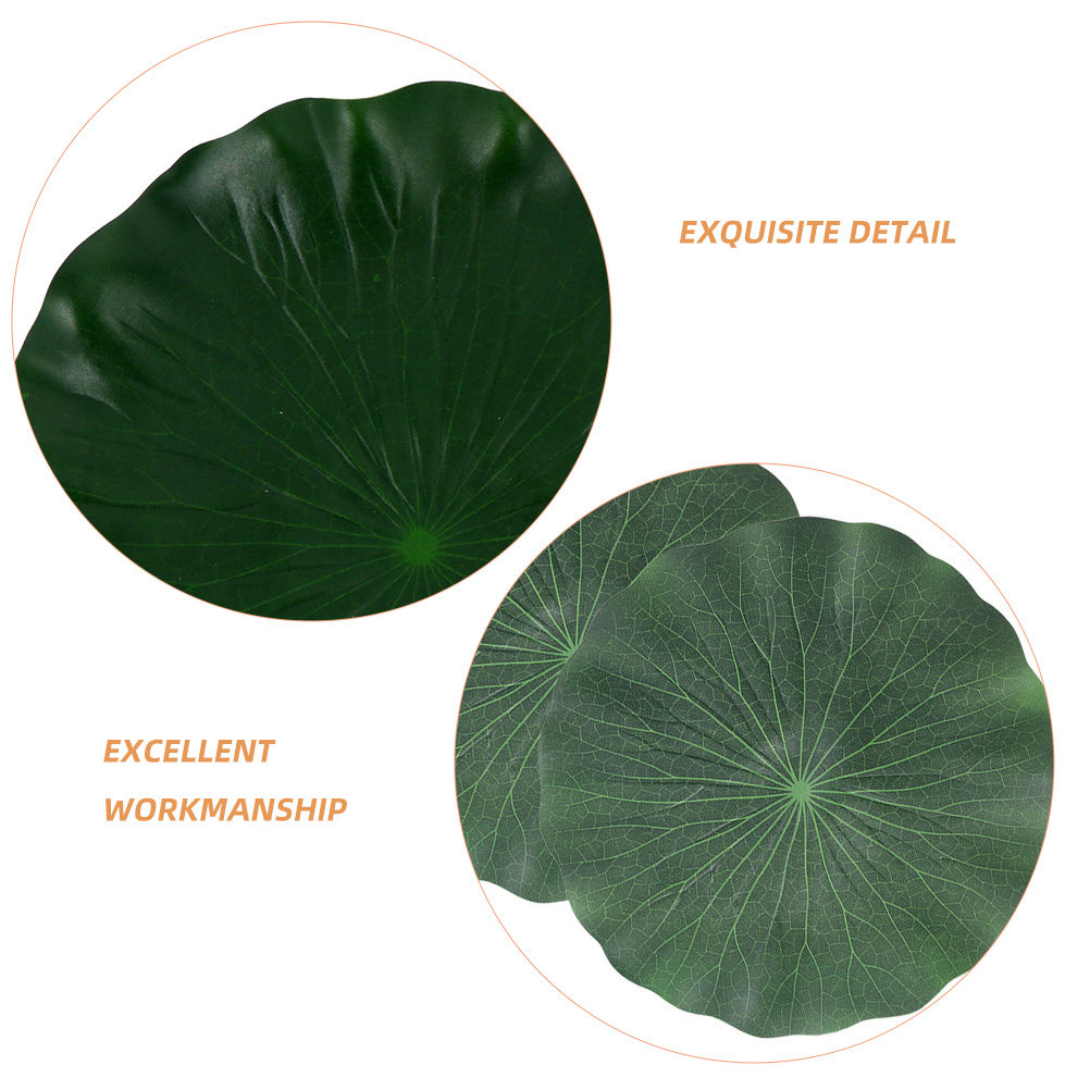 3Pcs Eva Lotus Leaves Vivid Fl - Aquarium Fish In Pond のレビューと価格