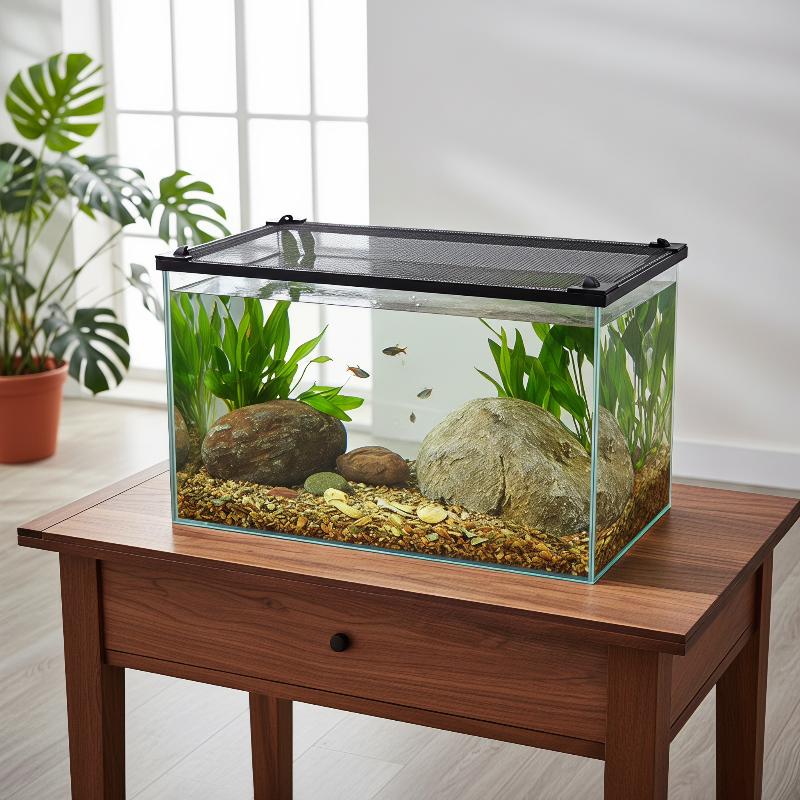 Magnetic Fish Tank Anti Jump M - Aquarium Fish Jump Guard のレビューと価格