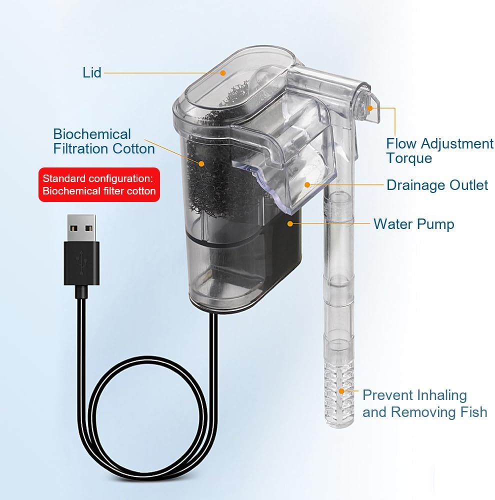 New Aquarium Hanging Filter Mi - Aquarium Fish For Beginners のレビューと価格